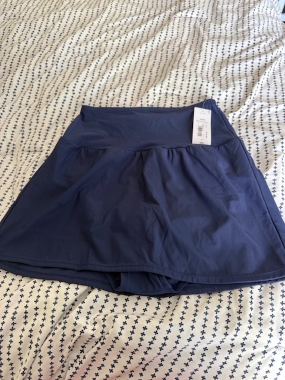 Liz Claiborne Navy Blue Swim Skirt One Piece Bottom